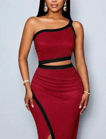 Rochie medie SHEIN, rosu