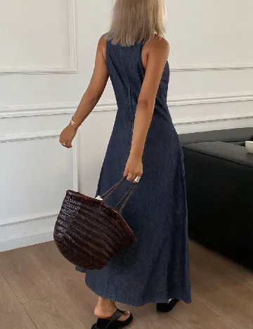 Rochie lunga Dazy, albastru