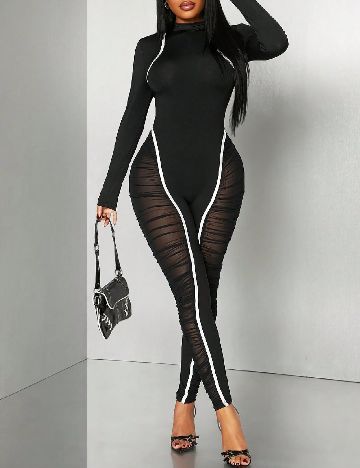 Salopeta SHEIN, negru