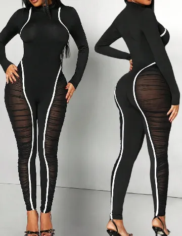 Salopeta SHEIN, negru