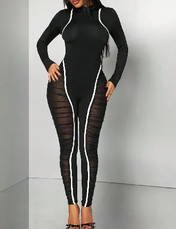 Salopeta SHEIN, negru