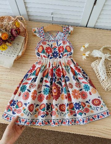 Rochie Shein Kids, mix culori