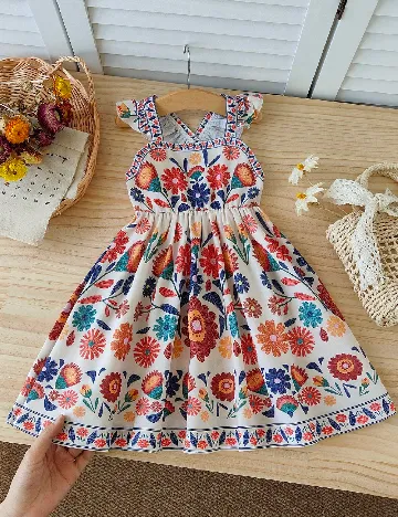 Rochie Shein Kids, mix culori