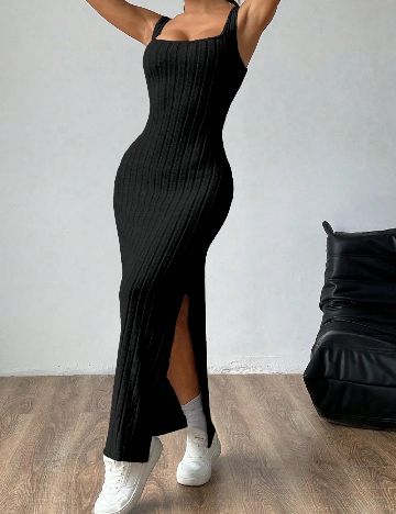 Rochie lunga SHEIN, negru