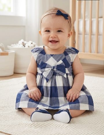 Rochie Zara, alb/albastru