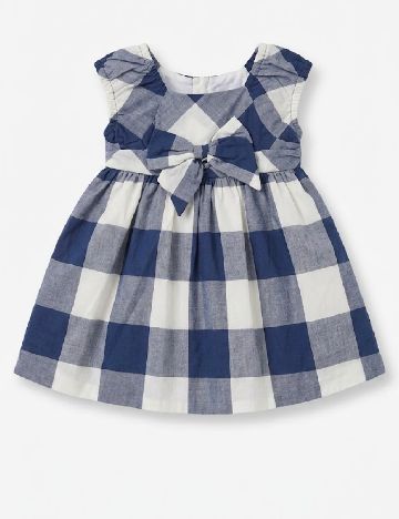 Rochie Zara, alb/albastru