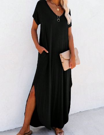 Rochie lunga SHEIN, negru