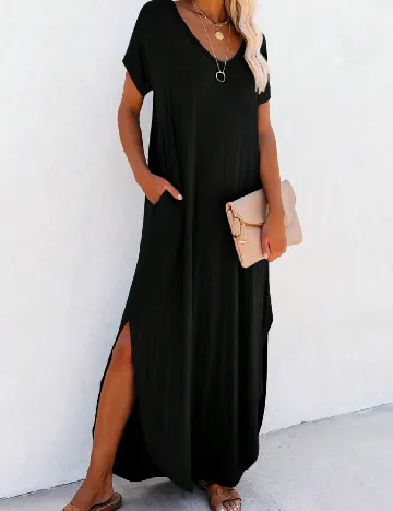 Rochie lunga SHEIN, negru