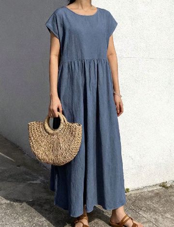 Rochie lunga SHEIN, bleumarin