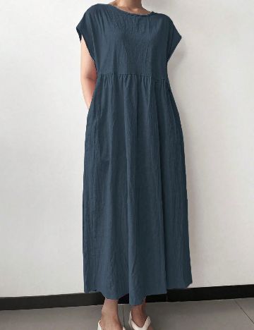 Rochie lunga SHEIN, bleumarin