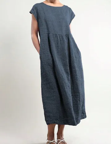 Rochie lunga SHEIN, bleumarin