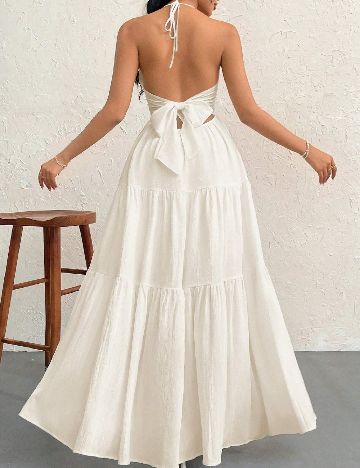 Rochie lunga SHEIN, alb
