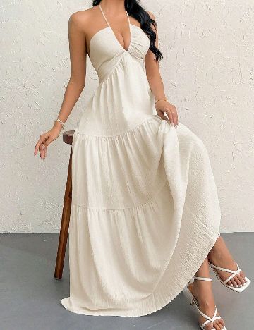 Rochie lunga SHEIN, alb