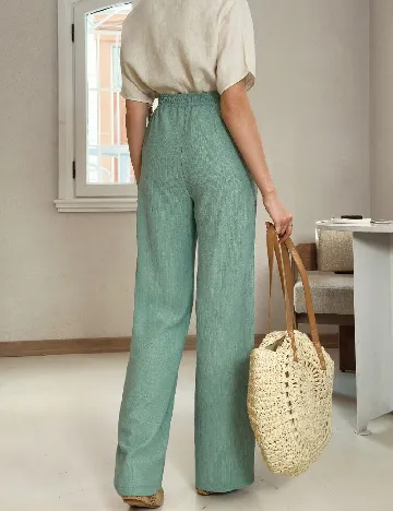 Pantaloni SHEIN, verde