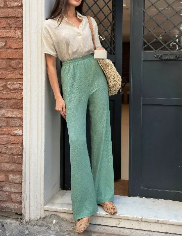 Pantaloni SHEIN, verde