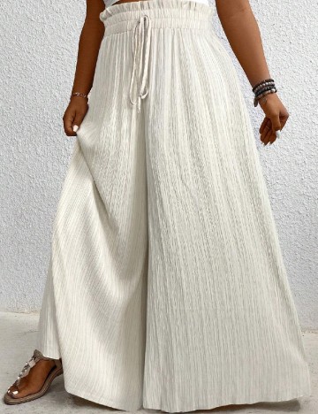Pantaloni SHEIN CURVE, bej
