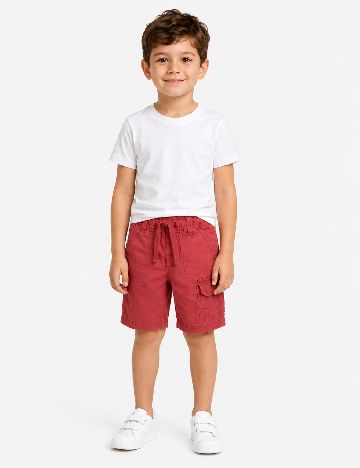 Pantaloni scurti Zara, rosu