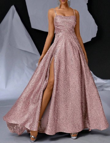 Rochie lunga SHEIN, roz