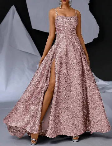 Rochie lunga SHEIN, roz