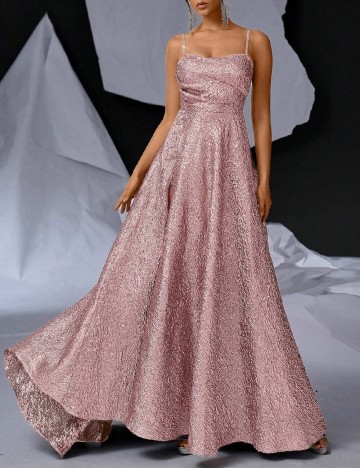 Rochie lunga SHEIN, roz