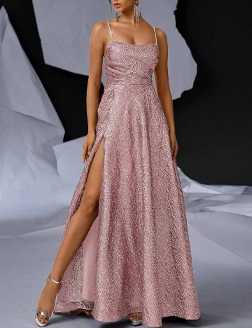 Rochie lunga SHEIN, roz