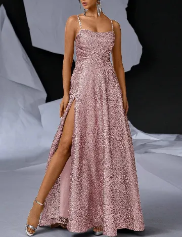 Rochie lunga SHEIN, roz