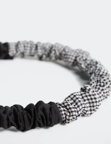 Coronita Mango Kids, alb/negru