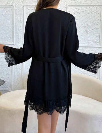 Rochie de noapte SHEIN, negru