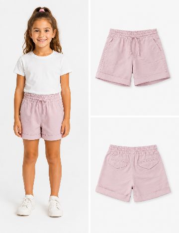 Pantaloni scurti Zara, roz