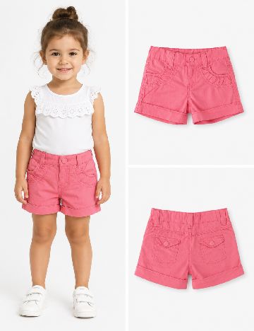 Pantaloni scurti Zara, roz