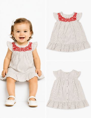Rochie scurta Zara, gri