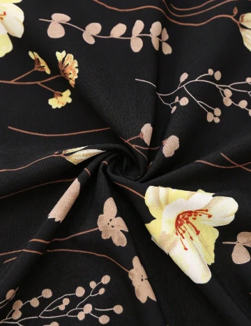 Set rochie si bluza SHEIN CURVE, floral print