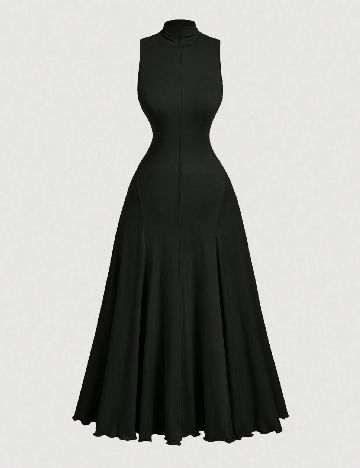 Rochie medie SHEIN CURVE, negru