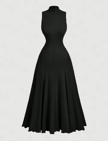 Rochie medie SHEIN CURVE, negru