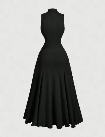 Rochie medie SHEIN CURVE, negru