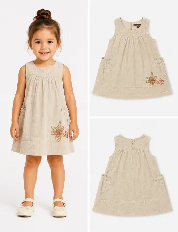 Rochie Zara, crem