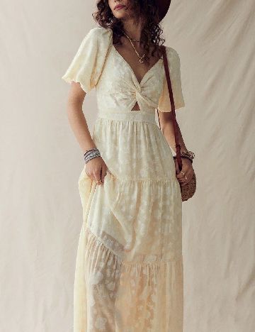 Rochie medie SHEIN, bej