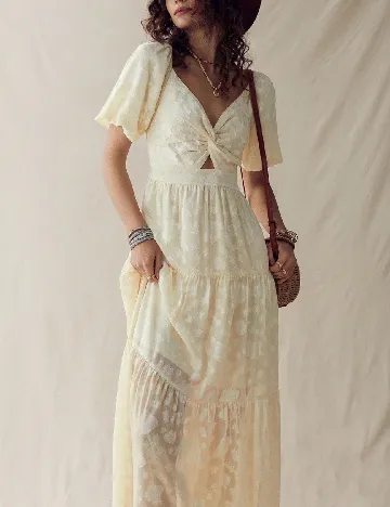 Rochie medie SHEIN, bej