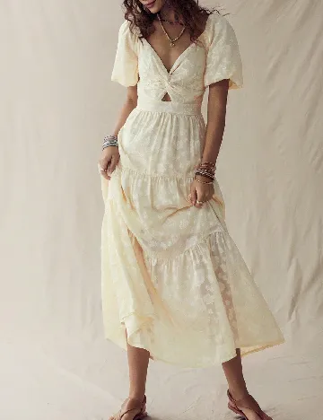 Rochie medie SHEIN, bej