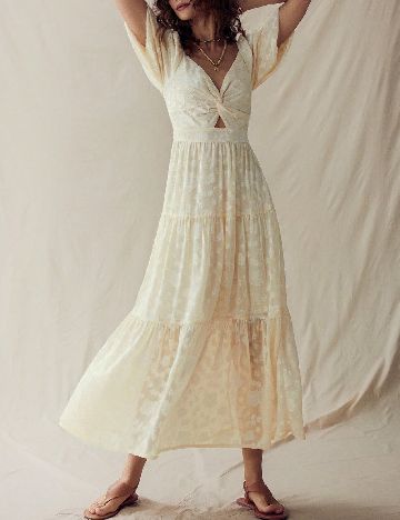 Rochie medie SHEIN, bej