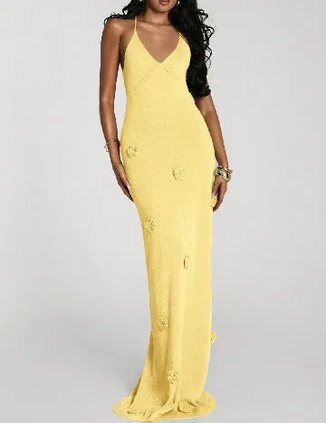 Rochie lunga SHEIN, galben