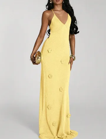 Rochie lunga SHEIN, galben