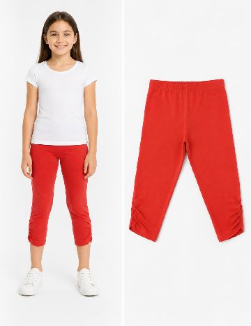 Colanti trei sferturi Zara, rosu