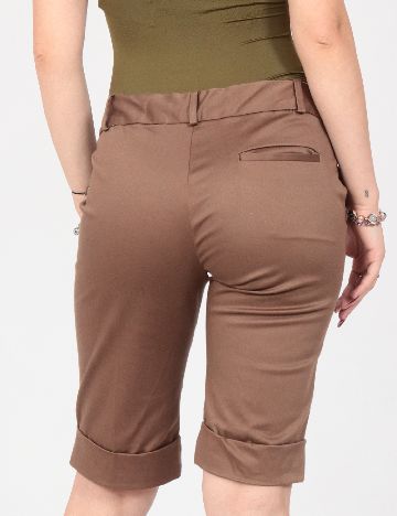 Pantaloni scurti Zara, maro