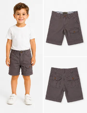Pantaloni scurti Zara, mov
