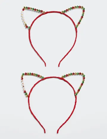 Set coronite 2 bucati Mango Kids, rosu