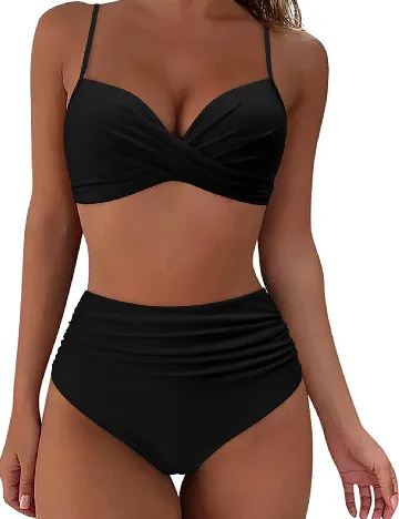 Costum de baie SHEIN, negru
