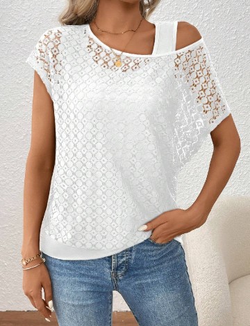Bluza SHEIN, alb