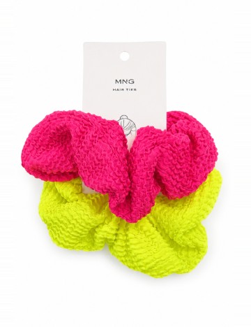Set elastice de par 2 bucati Mango, mix culori