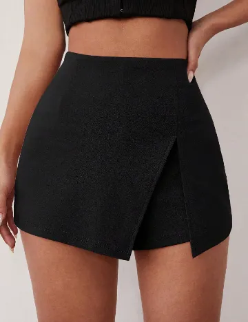 Fusta pantalon SHEIN, negru